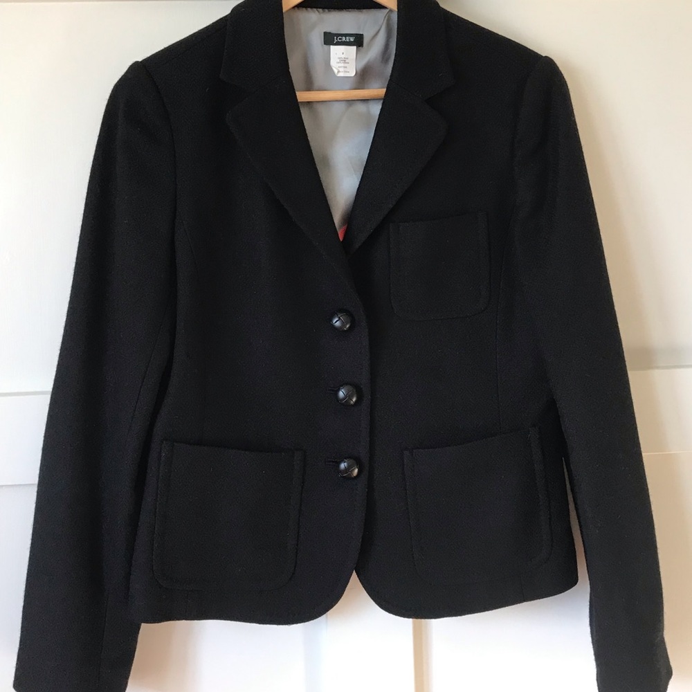 J. Crew Scottish wool blazer